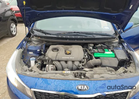 2017 Kia Forte Lx z USA, uszkodzony, nr VIN 3KPFK4A72HE051168